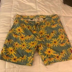 Relwen Daisy Graphic Paddle Short- Size 36